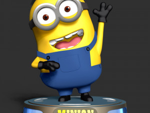 Dave The Minion Modèles 3D en vedette