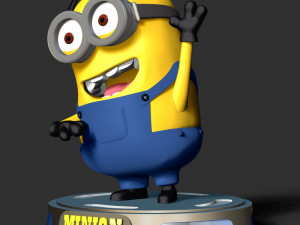 Dave The Minion Modèles 3D en vedette
