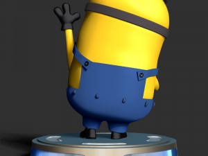 Dave The Minion Modèles 3D en vedette