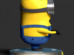 Dave The Minion Modèles 3D en vedette