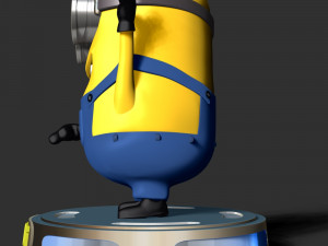 Dave The Minion Modèles 3D en vedette