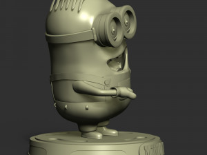 Dave The Minion Modèles 3D en vedette