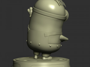 Dave The Minion Modèles 3D en vedette