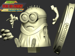 The Minion 3D Baskı Modeli