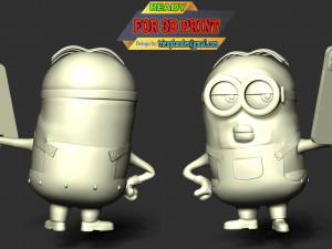 The Minion Selfie 3D Baskı Modeli