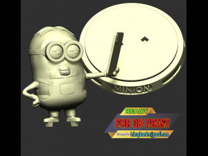 The Minion Selfie 3D Baskı Modeli