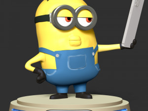The Minion Selfie 3D Baskı Modeli