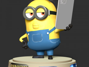 The Minion Selfie 3D Baskı Modeli