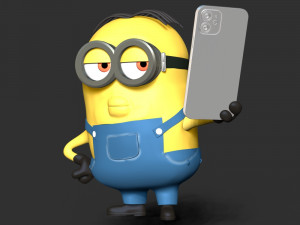 The Minion Selfie 3D Baskı Modeli