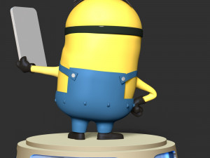 The Minion Selfie 3D Baskı Modeli