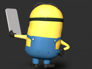 The Minion Selfie 3D Baskı Modeli