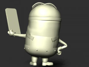 The Minion Selfie 3D Print Model
