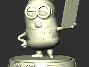 The Minion Selfie 3D Print Model