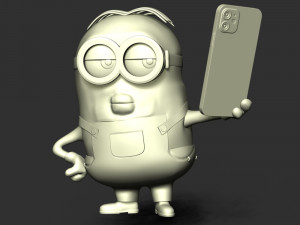 The Minion Selfie 3D Baskı Modeli