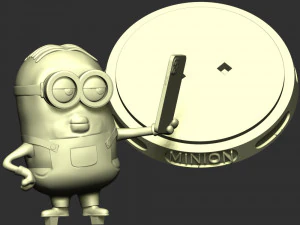 The Minion Selfie 3D Print Model