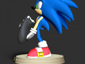 Sonic the Hedgehog 3D Print Model