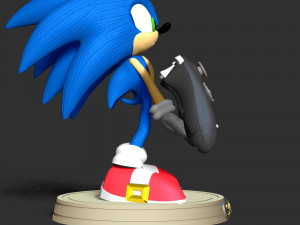 Sonic the Hedgehog 3D Print Model