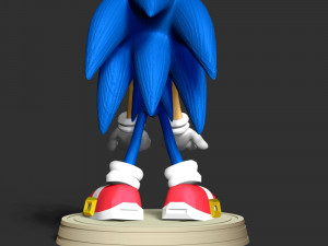 Sonic the Hedgehog 3D Print Model