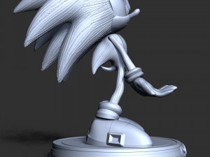 Sonic the Hedgehog 3D Print Model