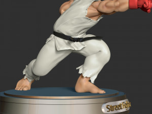 Ryu - Street Fighter 3Dプリントモデル