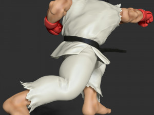 Ryu - Street Fighter 3Dプリントモデル