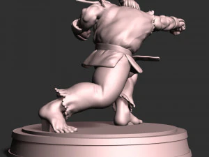 류 - 스트리트 파이터 3D 프린트 모델