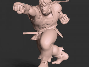 Ryu - Street Fighter 3Dプリントモデル