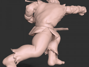 Ryu - Street Fighter 3Dプリントモデル