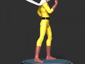 Saitima - One Punch Man 3D Print Model