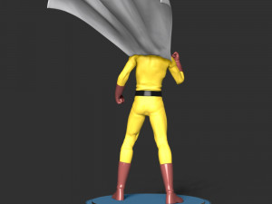 Saitima - One Punch Man 3D 프린트 모델