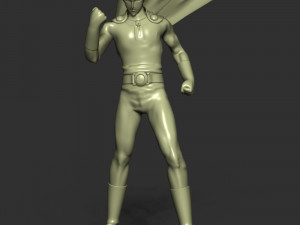Saitima - One Punch Man 3D 프린트 모델