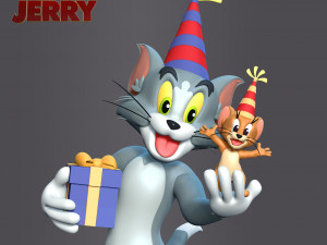 Tom And Jerry 3D Print Model