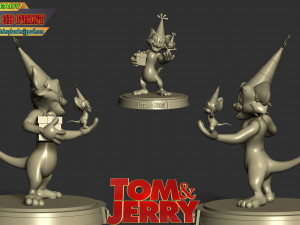 Tom And Jerry Modèles 3D en vedette