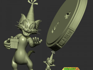 Tom And Jerry Modèles 3D en vedette