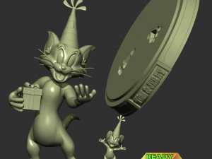 Tom And Jerry 3D Print Model