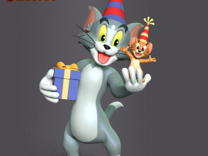 Tom And Jerry Modèles 3D en vedette