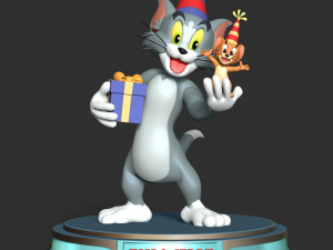 Tom And Jerry Modèles 3D en vedette