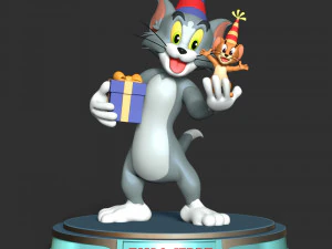 Tom And Jerry 3D Print Model