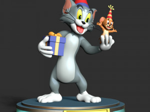 Tom And Jerry Modèles 3D en vedette