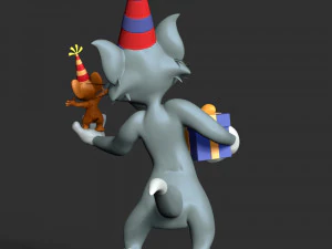 Tom And Jerry 3D Print Model