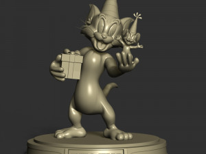 Tom And Jerry Modèles 3D en vedette