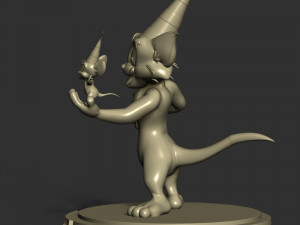 Tom And Jerry Modèles 3D en vedette