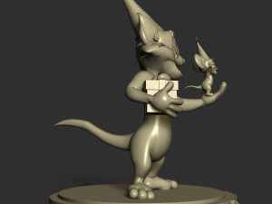 Tom And Jerry Modèles 3D en vedette
