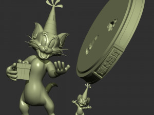 Tom And Jerry Modèles 3D en vedette