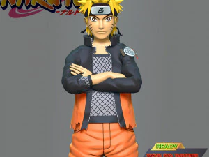 ナルトファンアート 3Dプリントモデル