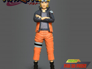 Naruto Fan Art 3D Print Model