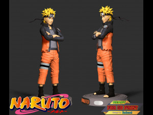 Naruto Fan Art 3D Print Model