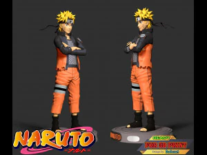 Naruto Fan Art 3D Print Model