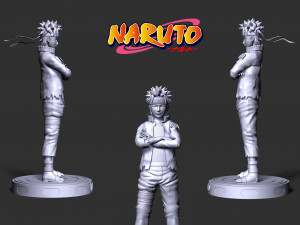 Naruto Fan Art 3D Print Model