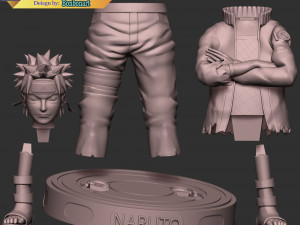 Naruto Fan Art 3D Print Model